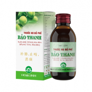 THUỐC HO BỔ PHẾ BẢO THANH: BỔ PHẾ, TRỪ HO, HÓA ĐỜM